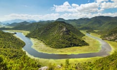 Lake Skadar, Montenegro.. Image shot 06/2016. Exact date unknown.<br>HBDJ1P Lake Skadar, Montenegro.. Image shot 06/2016. Exact date unknown.