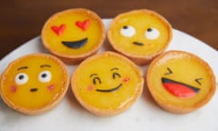 Kim-Joy's lemon curd emoji tarts