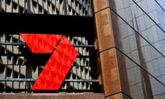 The offices of the Seven Network in Sydney with the bright red ‘7’ logo