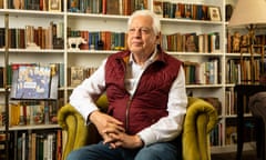 John Simpson, the BBC correspondent, at home in Oxford