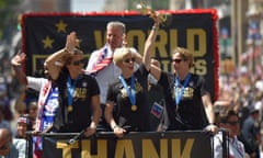 The USWNT agreed a settlement with US Soccer over equal pay in December 2022. 