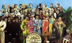 The album cover of Sgt Pepper's Lonely Hearts Club Band