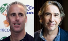 Mick McCarthy and Steve Coogan