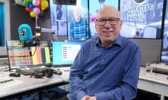 Ken Bruce in Greatest Hits Radio studio