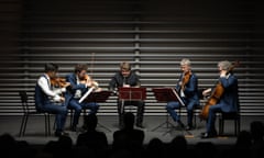 Quatuor Diotima mit Mark Simpson, Klarinette im Salquin der HSLU