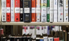 books on a library shelf