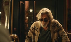 This undated image provided by Stella Artois shows a scene from the company’s Super Bowl spot with Jeff Bridges. Sarah Jessica Parker will reprise her Carrie Bradshaw role from “Sex and the City” and Bridges will appear as “The Dude” in the Super Bowl commercial to raise money to combat water shortage. The 45-second ad launches Monday, Jan. 28, 2019, and will be televised during Super Bowl 53 on Feb. 3. (Stella Artois via AP)