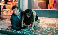 Steve Howey and Ginger Gonzaga in True Lies