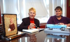 Peggy Sue Gerron, left, with Glenda Cameron, her co-author on the book Whatever Happened to Peggy Sue? The autobiography was released in 2008. 