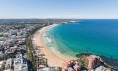 Aerial view of Manly