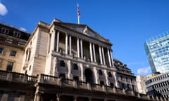 The Bank of England in London.