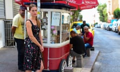 Suzy Hansen left her country and moved to Istanbul and discovered America<br>ISTANBUL, TURKEY -  AUGUST 6: Suzy Hansen is a writer whose first book, “Notes on a Foreign Country,” will be published this year, who left her country and moved to Istanbul and discovered America, poses in central Istanbul's Cihangir district, on August 6, 2017 Turkey. (Photo by Burak Kara/Getty Images)