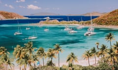 Deadman’s Bay on Peter Island in the British Virgin Islands.