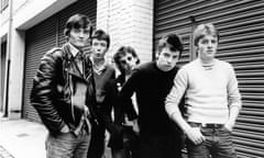 Martin Bradley, second from left, with the rest of the Undertones in 1978.