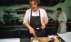 Marco Pierre White in 1993, a few years after his book White Heat popularised the idea of the chef-as-hero.