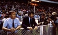 Terry Venables at the 1986 European Cup final