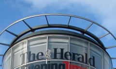 Mandatory Credit: Photo by REX (703480c)
 The Newsquest Building, home of 'The Glasgow Herald', 'Sunday Herald' and 'Evening Times', Renfield Street, Glasgow, Scotland, Britain
 Various - Oct 2007
 