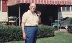 PG Wodehouse pictured in 1968