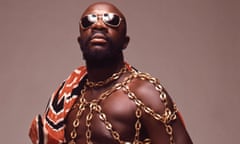 Portrait Of Isaac Hayes<br>Portrait of American musician Isaac Hayes (1942 - 2008). New York, New York, 1972. The photo was taken during a shoot for Essence magazine. (Photo by Anthony Barboza/Getty Images)