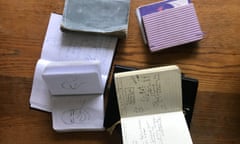 Collected thoughts … some of Adrian Searle’s notebooks