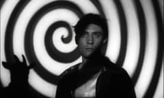 Arcadia<br>Programme Name: Arcadia - TX: 10/03/2019 - Episode: Arena: Arcadia (No. n/a) - Picture Shows: Character at rave with circular swirl from Legend of the Witches. 1970 - (C) BFI - Photographer: Screen grab