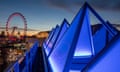 The roof of the newly refurbished Hayward Gallery.