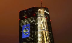 Headquarters of the European Central Bank in Frankfurt