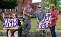 Ukip supporters in Middlesbrough