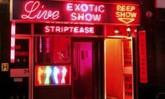 Sex shop, Soho, London.