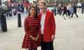 Tulip Siddiq and Glenda Jackson