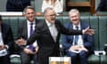 Anthony Albanese speaks in parliament