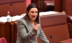 Tasmanian senator Jacqui Lambie