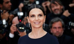 Juliette Binoche arrives for the screening of Ma loute at the 69th Cannes Film Festival in Cannes.