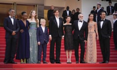 "Firebrand (Le Jeu De La Reine)" Red Carpet - The 76th Annual Cannes Film Festival, France - 21 May 2023<br>Mandatory Credit: Photo by Daniele Cifalà/NurPhoto/Shutterstock (13924055ca) Amr Waked, Mina Andala, Sam Riley, Junia Rees, a guest, Gabrielle Tana, director Karim Ainouz, Alicia Vikander, and Jude Law attend the ''Firebrand (Le Jeu De La Reine)'' red carpet during the 76th annual Cannes film festival at Palais des Festivals on May 21, 2023 in Cannes, France. "Firebrand (Le Jeu De La Reine)" Red Carpet - The 76th Annual Cannes Film Festival, France - 21 May 2023