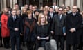 A solicitor representing relatives and survivors of the Tunisia attack speaks outside the court after the inquest verdict.