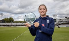 Sarah Taylor: ‘Sometimes cricket is the trigger but then sometimes it’s my comfort zone, too.’