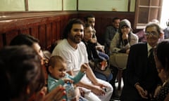 The activist Alaa Abd el el-Fattah