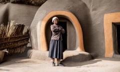 Malefakome, a resident of the Kome caves site.