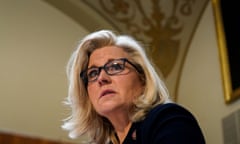 Liz Cheney, then a congresswoman from Wyoming, testifies before the House rules committee in December 2021.