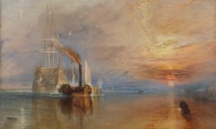 JMW Turner - The Fighting Temeraire tugged to her last berth to be broken up, 1838