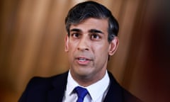 Britain's prime minister, Rishi Sunak