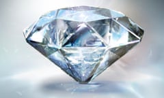 A natural diamond