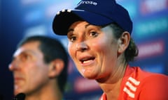 Charlotte Edwards after defeat to Australia