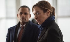 Episode 608<br>Hill Harper as Rob Emmons and Elizabeth Marvel as Elizabeth Keane in HOMELAND (Season 6, Episode 08). - Photo:  Jeff Neumann/SHOWTIME - Photo ID:  HOMELAND_608_2351.R