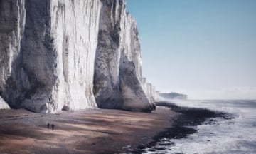 East Sussex, UK ‘The cliffs of the Seven Sisters looking east from Cuckmere to the Belle Tout lighthouse on 5 November.’