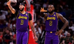 LeBron James and Anthony Davis point the way towards the postseason