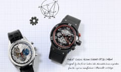 Zenith Chronomaster El Primero Open and Hublot Classic Fusion Ferrari GT 3D Carbon watches