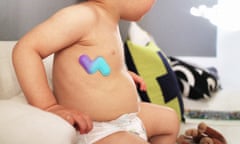 Fever Scout … a soft wearable thermometer that continuously monitors the temperature of your child.