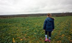 Edith walking in the countryside