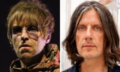 Gene splice … (L-R) Liam Gallagher and John Squire.